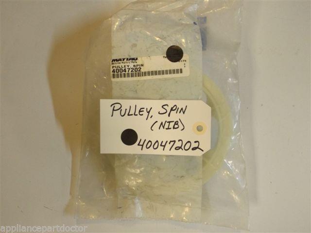 Maytag Amana Washer 40047202 Pulley, Spin NEW IN BOX Maytag Amana Washer 40047202 Pulley, Spin NEW IN BOX
